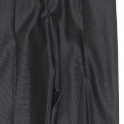 1880 Club  Womens Black  Polyester Trousers  Size 14 L31 in Regular