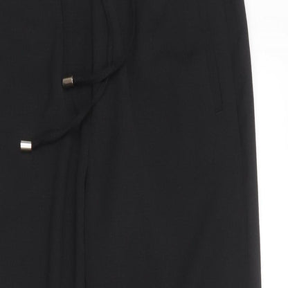 Womens UK Size 8 H&M Regular Fit  Black Trousers