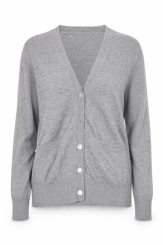 Womens UK Size 10 Atmosphere Grey Cardigan Jumper