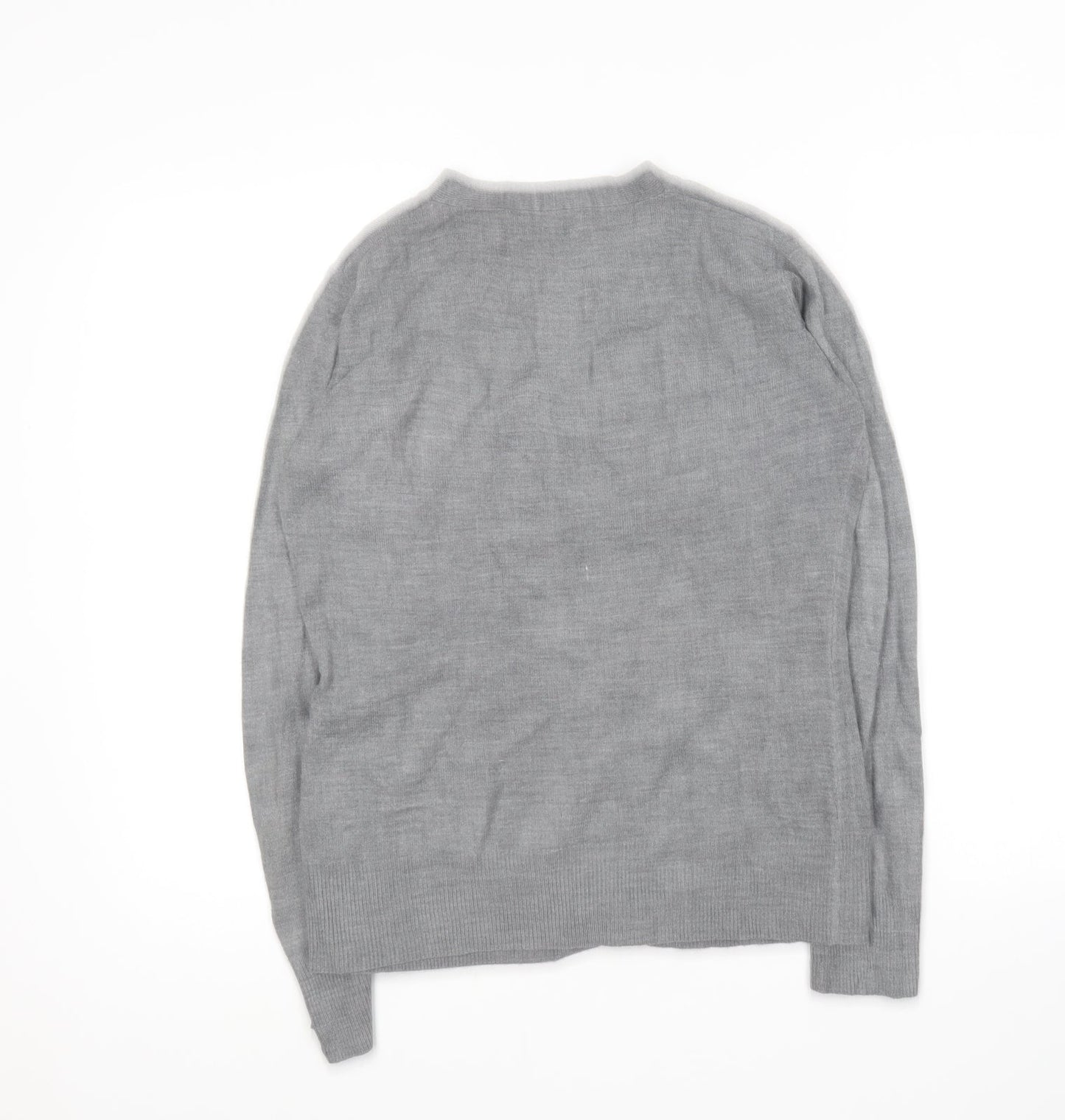 Womens UK Size 10 Atmosphere Grey Cardigan Jumper