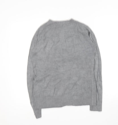 Womens UK Size 10 Atmosphere Grey Cardigan Jumper
