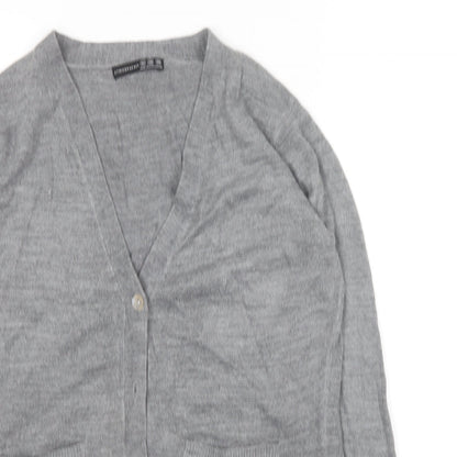 Womens UK Size 10 Atmosphere Grey Cardigan Jumper