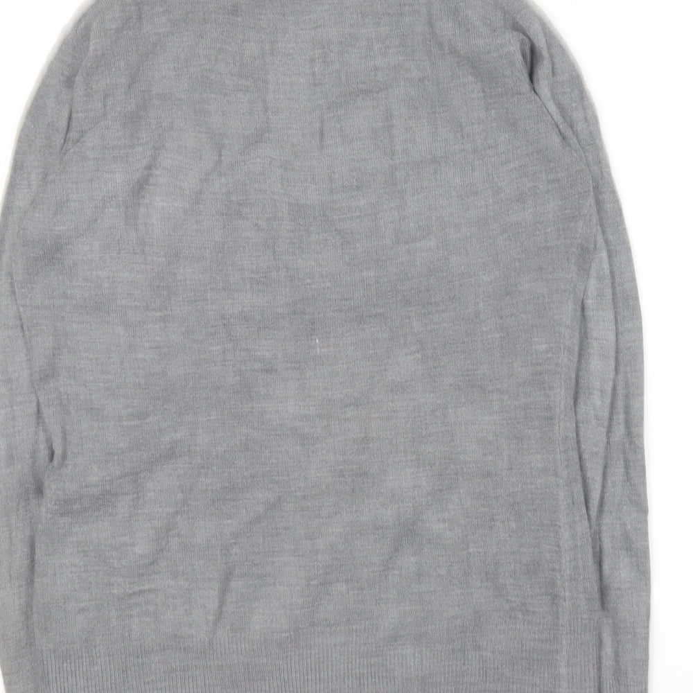 Womens UK Size 10 Atmosphere Grey Cardigan Jumper