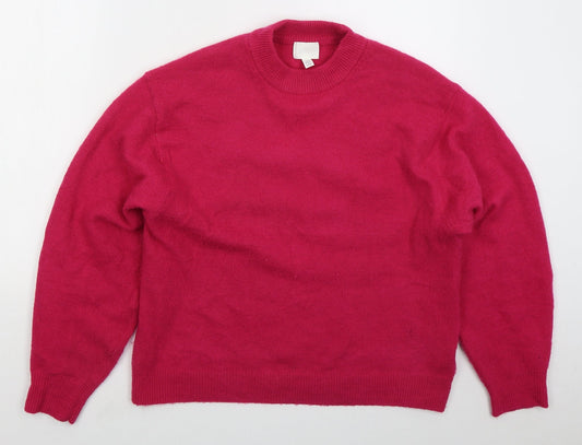 Womens UK Size XS H&M Orange Pullover Jumper