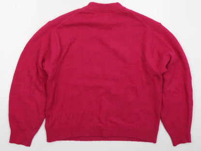 Womens UK Size XS H&M Orange Pullover Jumper