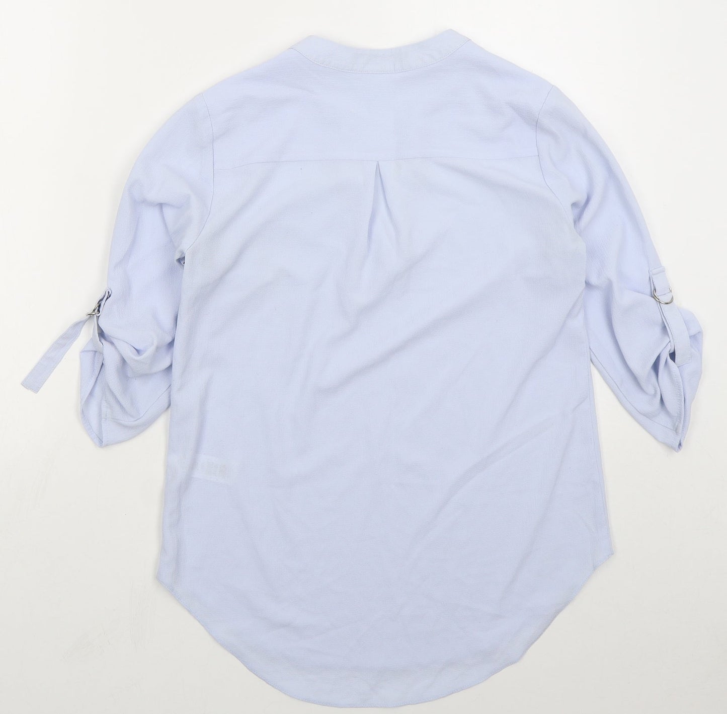 Womens UK Size 6 Atmosphere Blue Basic Blouse