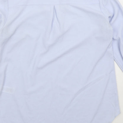 Womens UK Size 6 Atmosphere Blue Basic Blouse