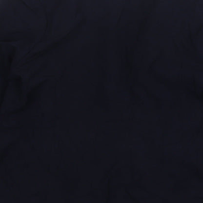 Marks and Spencer Womens Blue  Polyester Jacket Blazer Size 14