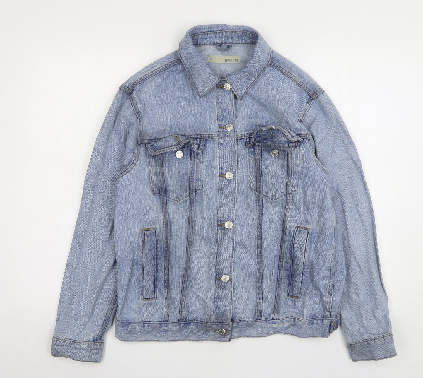 Womens UK Size 10 Topshop Blue Jacket