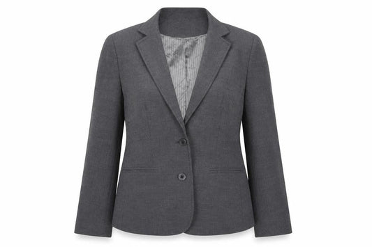 Womens UK Size 10 F&F Regular Grey Suit Jacket