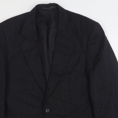 Mens UK Size 38 Marks and Spencer Regular Grey Suit Jacket