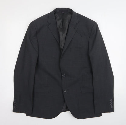 Mens UK Size 42 Marks and Spencer Regular Grey Suit Jacket