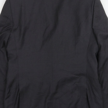 Lanficio Cerruti Mens Grey  Wool Jacket Suit Jacket Size 40