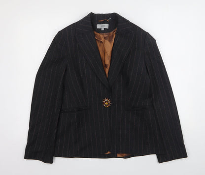 Womens UK Size 12 Marks and Spencer Regular Grey Suit Jacket