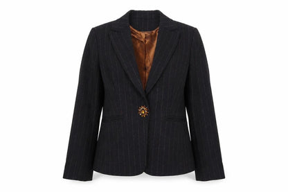 Womens UK Size 12 Marks and Spencer Regular Grey Suit Jacket