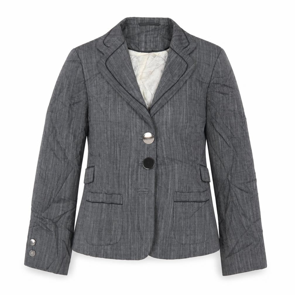 Womens UK Size 8 Kaliko Regular Grey Suit Jacket