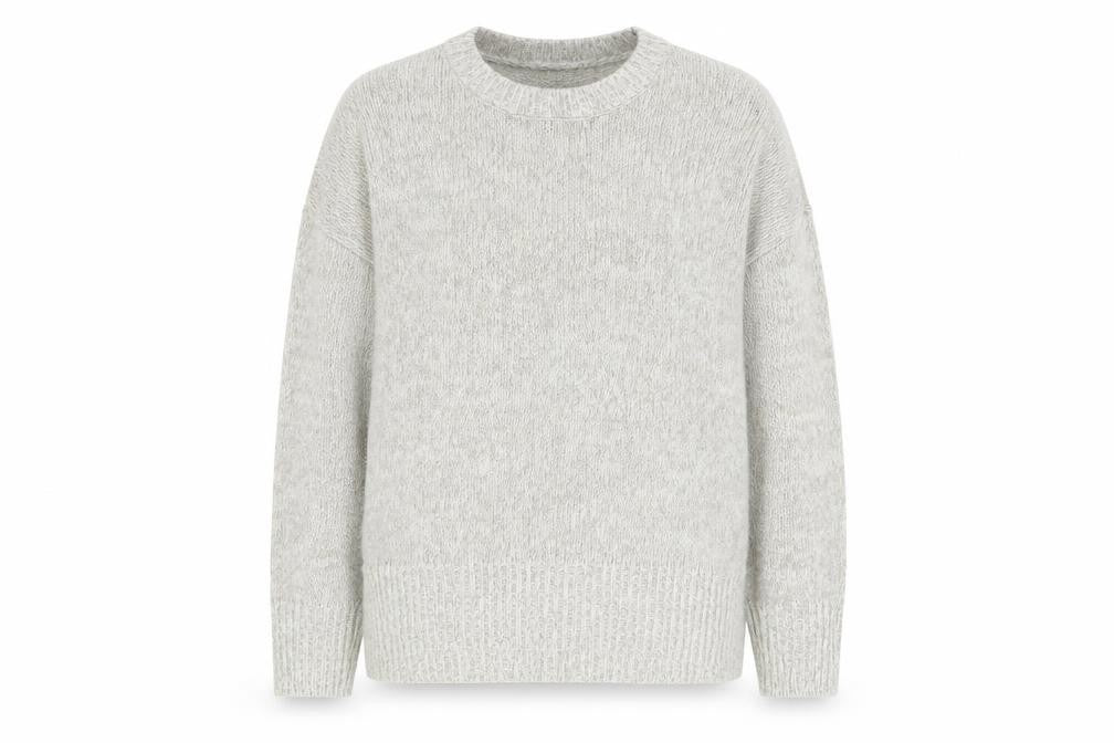 Womens UK Size M New Look Grey Pullover Jumper