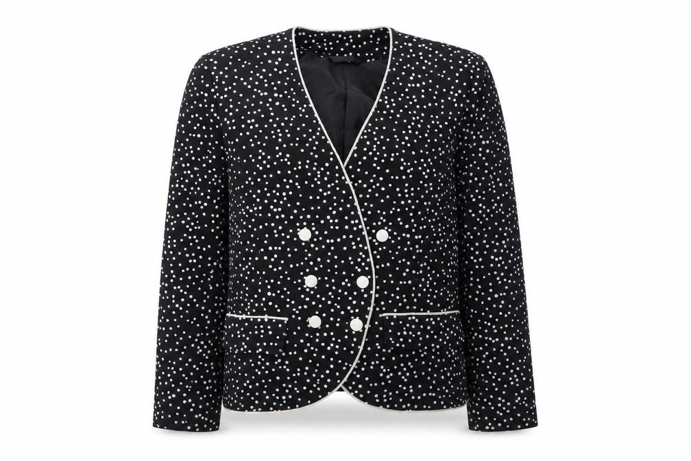 Womens UK Size 10 Country Casuals Regular Black Suit Jacket