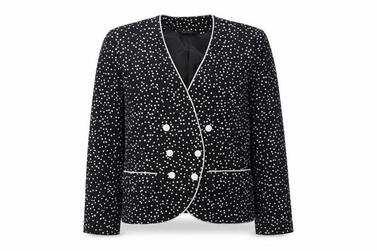 Womens UK Size 10 Country Casuals Regular Black Suit Jacket