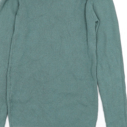 Womens UK Size 8 Matalan Green Pullover Jumper