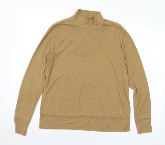Womens UK Size 12 NEXT Brown Basic T-Shirt