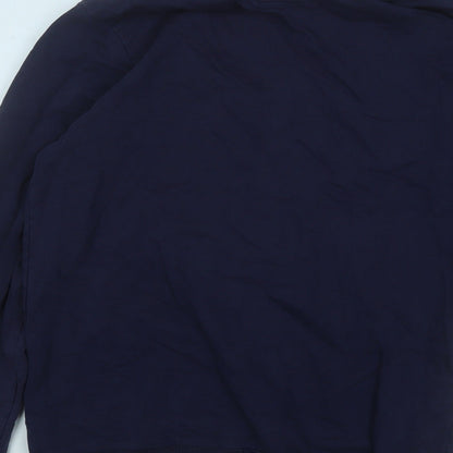 Mens UK Size M Easy Blue Pullover Sweatshirt