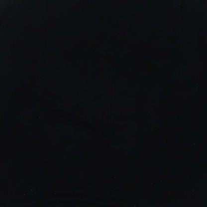 NEXT Mens Black V-Neck  Acrylic Pullover Jumper Size S