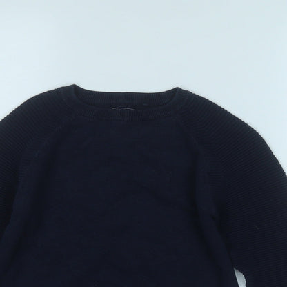 NEXT Boys Blue  Cotton Pullover Sweatshirt Size 7 Years