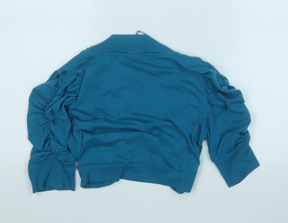 Womens UK Size 14 Evie Blue Cardigan Jumper