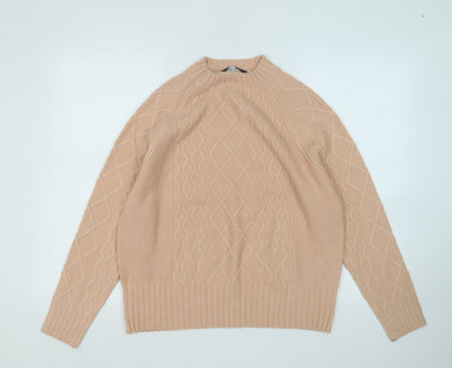 Womens UK Size M Select Beige Pullover Jumper