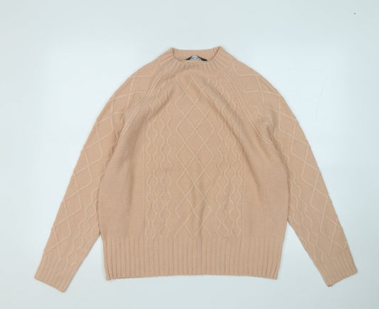 Womens UK Size M Select Beige Pullover Jumper