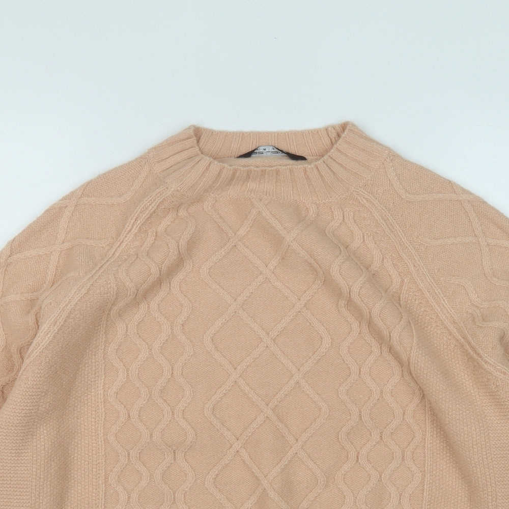 Womens UK Size M Select Beige Pullover Jumper