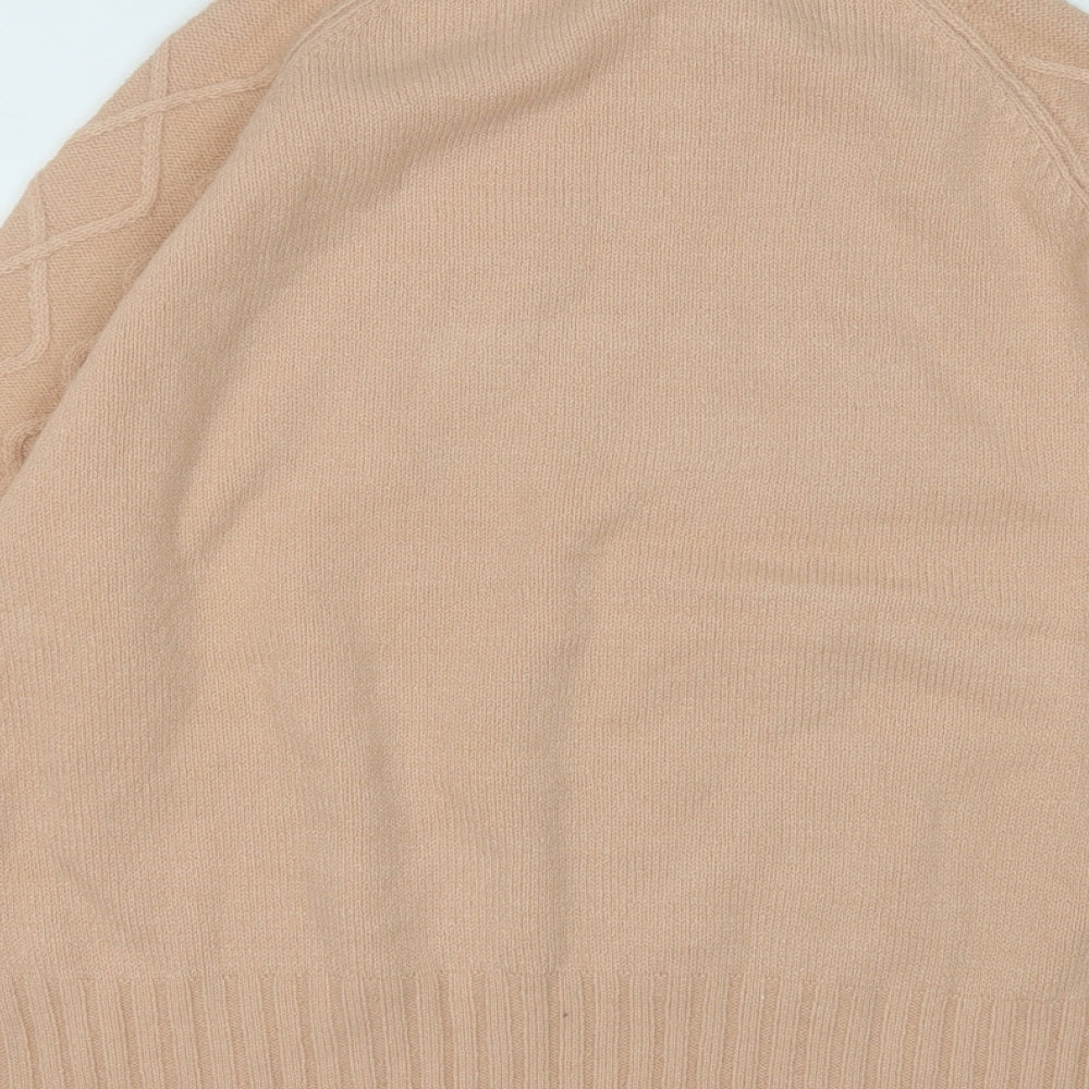 Womens UK Size M Select Beige Pullover Jumper