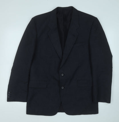 Mens UK Size 40 Preworn Regular Grey Suit Jacket