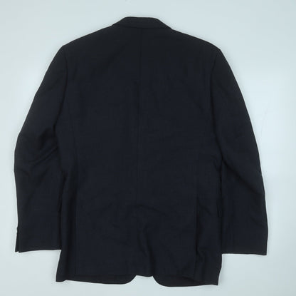 Mens UK Size 40 Preworn Regular Grey Suit Jacket