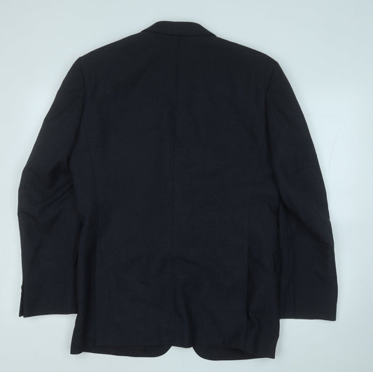 Mens UK Size 40 Preworn Regular Grey Suit Jacket