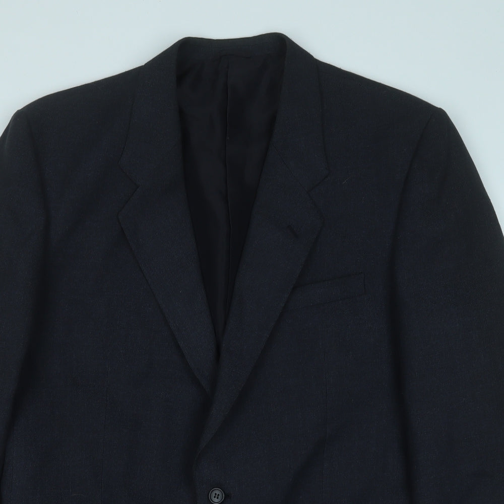 Mens UK Size 40 Preworn Regular Grey Suit Jacket