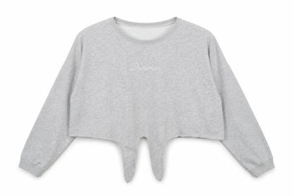 Primark Womens Grey  Cotton Pullover Sweatshirt Size 20   - Dreamer