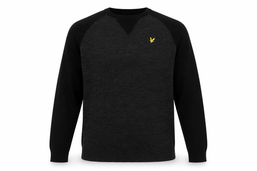 Mens UK Size M Brave Soul Black Pullover Jumper