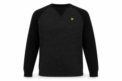Mens UK Size M Brave Soul Black Pullover Jumper