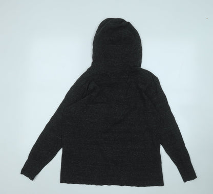 Gap Womens Grey  Cotton Pullover Hoodie Size M