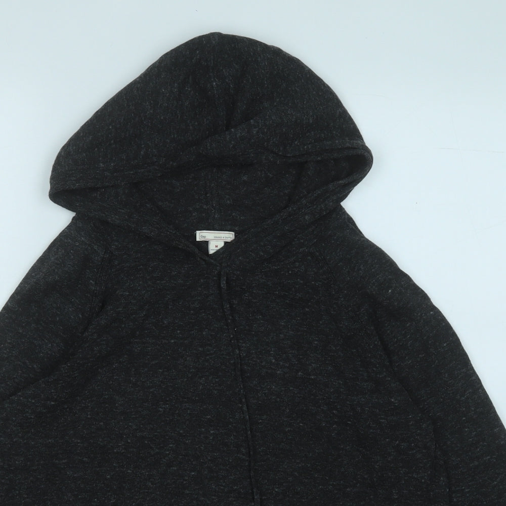 Gap Womens Grey  Cotton Pullover Hoodie Size M
