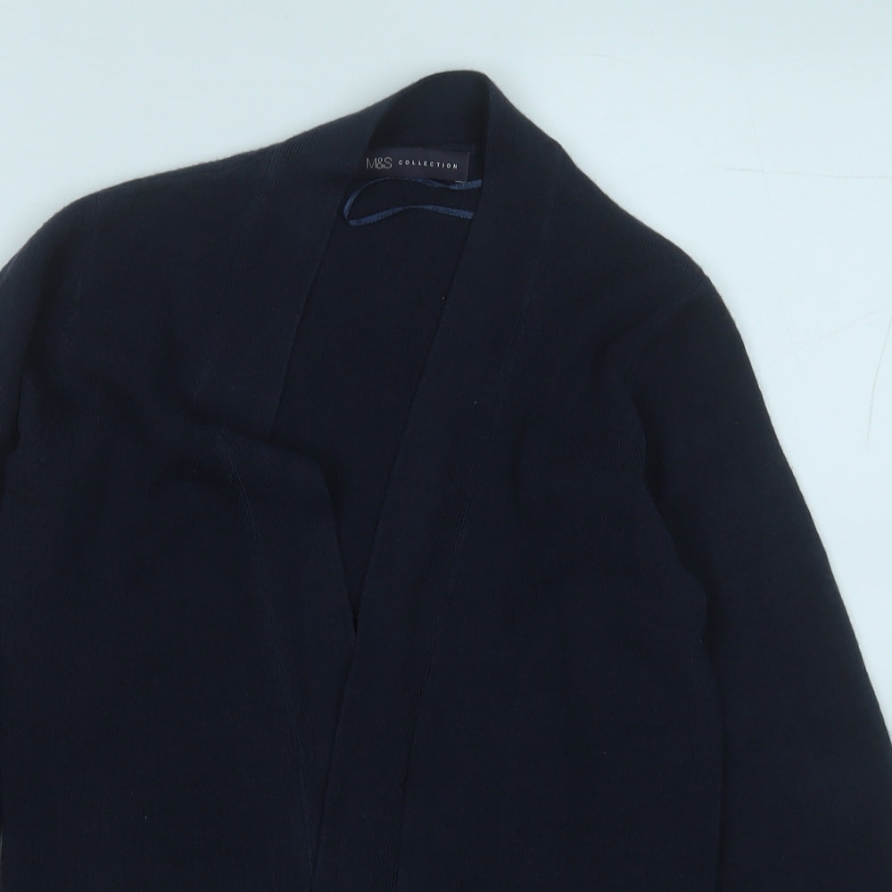 Womens UK Size S Marks and Spencer Blue Pullover Jumper