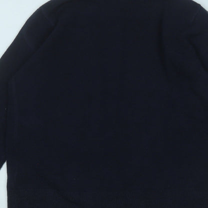 Womens UK Size S Marks and Spencer Blue Pullover Jumper