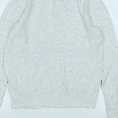 Womens UK Size L Zara Grey Pullover Jumper