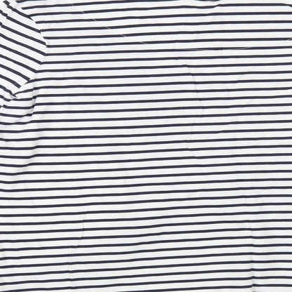 Womens UK Size 8 NEXT White Basic T-Shirt