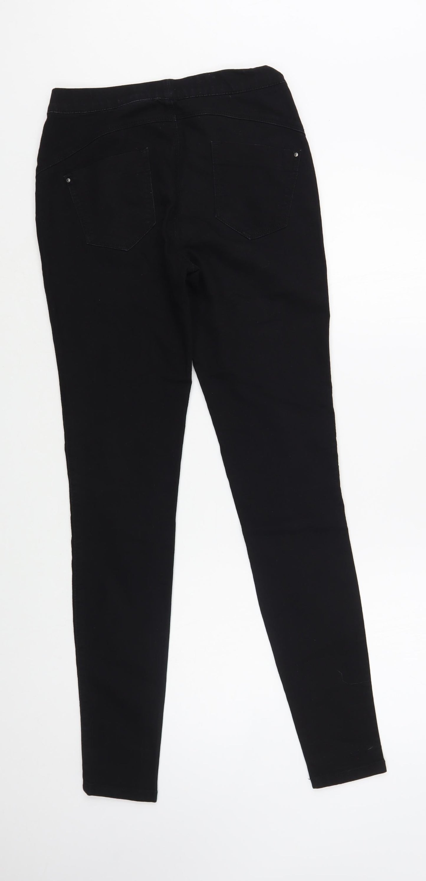 Denim Co. Womens Black  Cotton Jegging Jeans Size 6 L32 in Regular