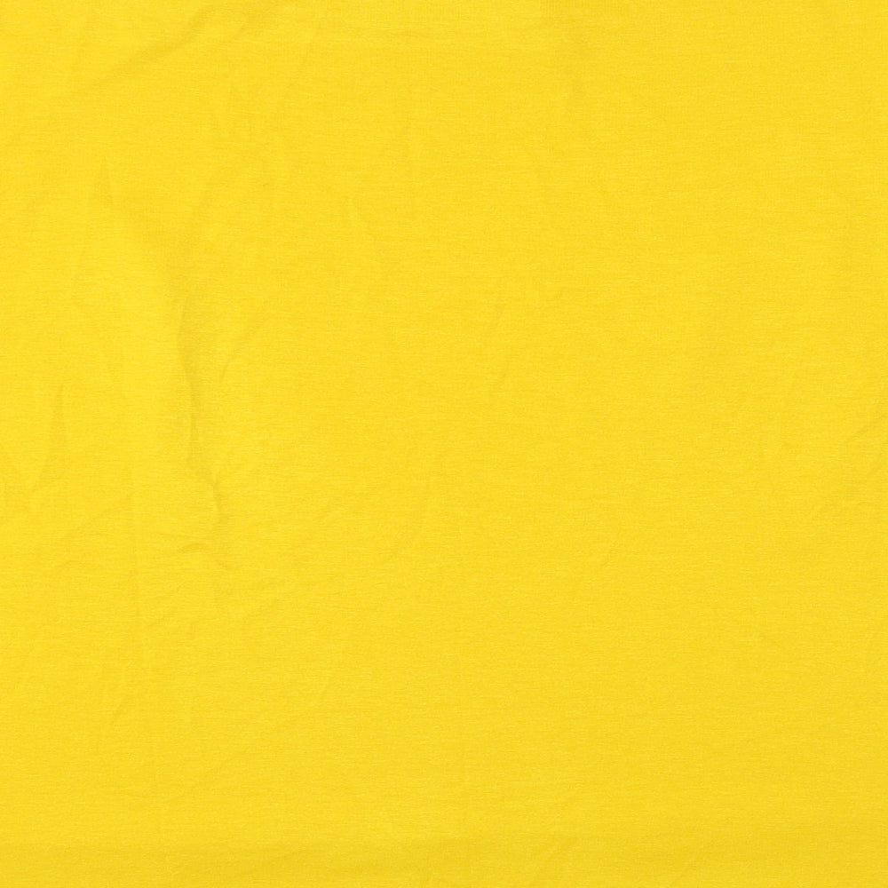 Womens UK Size L Dunnes Stores Yellow Basic Blouse