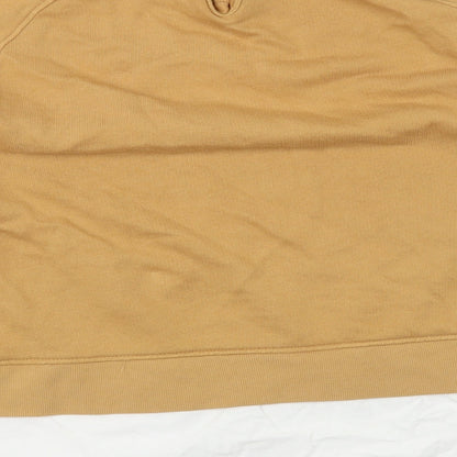 NEXT Womens Beige  Cotton Pullover Sweatshirt Size M  Pullover