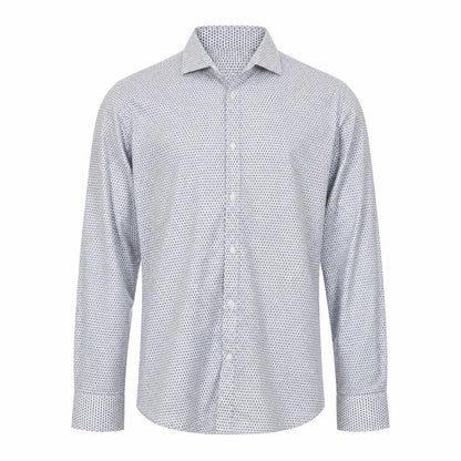 Mens UK Size M Zara Blue  Button-Up Long Sleeve Casual Shirt